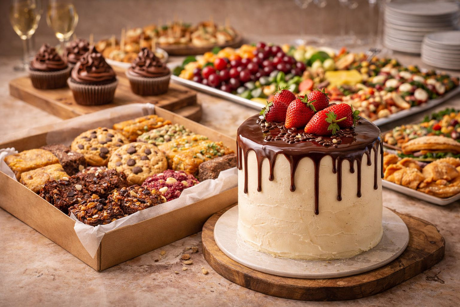 Custom Cakes & Catering