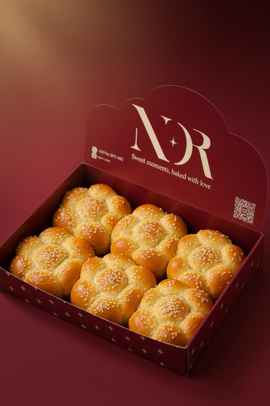 6 Mini Honeycomb Buns in NOR Box
